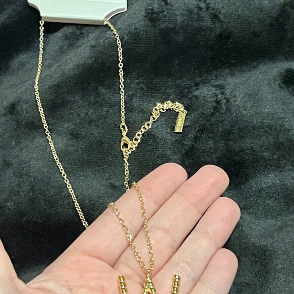 SUGAR FIX by Baublebar Initial Necklaces - Nickel Free - F, I, Q, U, W - Picture 9 of 15